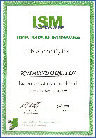 Certs: ISM • Dundrum School of Motoring • 086 804 5600 • Ray O’Reilly